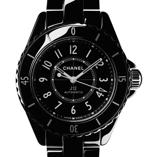 chanel j12 automatic black|authentic chanel j12 watch.